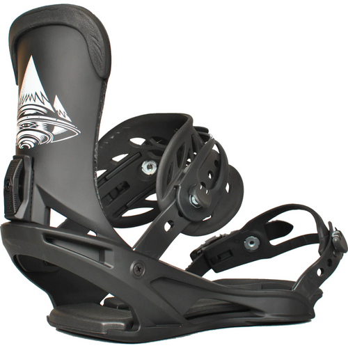 The Scando V2 Black 2024 Snowboardbindingen