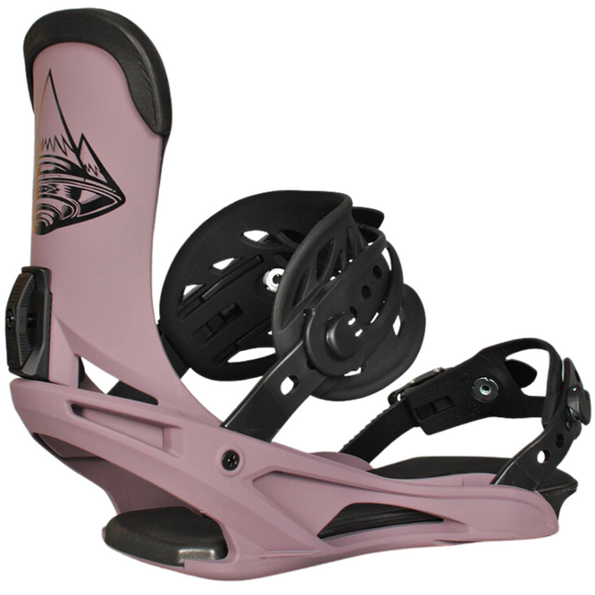 The Scando V2 Purple Dust 2024 Snowboardbindingen