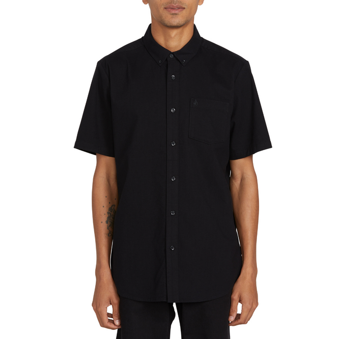 Everett Oxford Shirt New Black