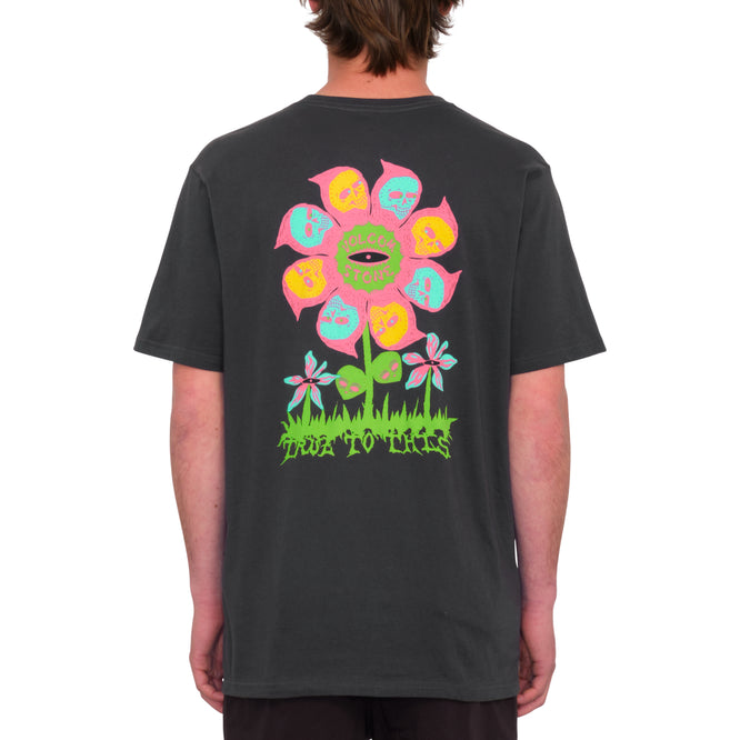 Flower Buds T-shirt Stealth