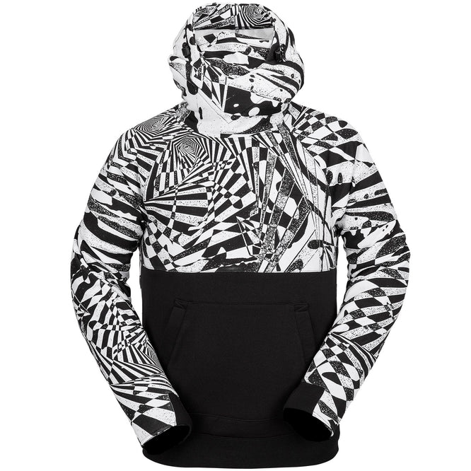 Hydro Riding Hoodie Black/White