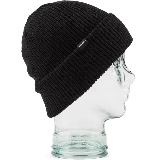 Kids Lined Beanie Black