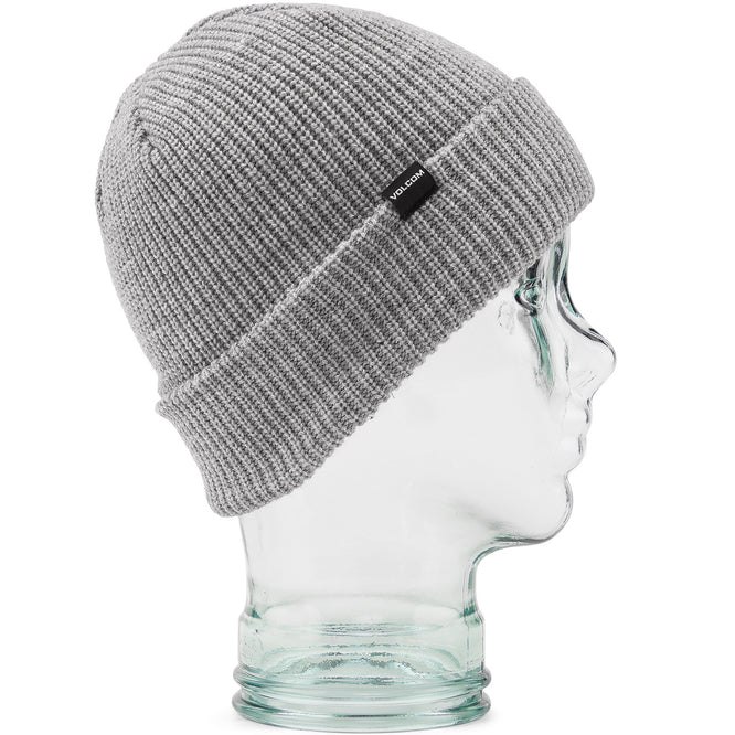 Kids Lined Beanie Heather Grey