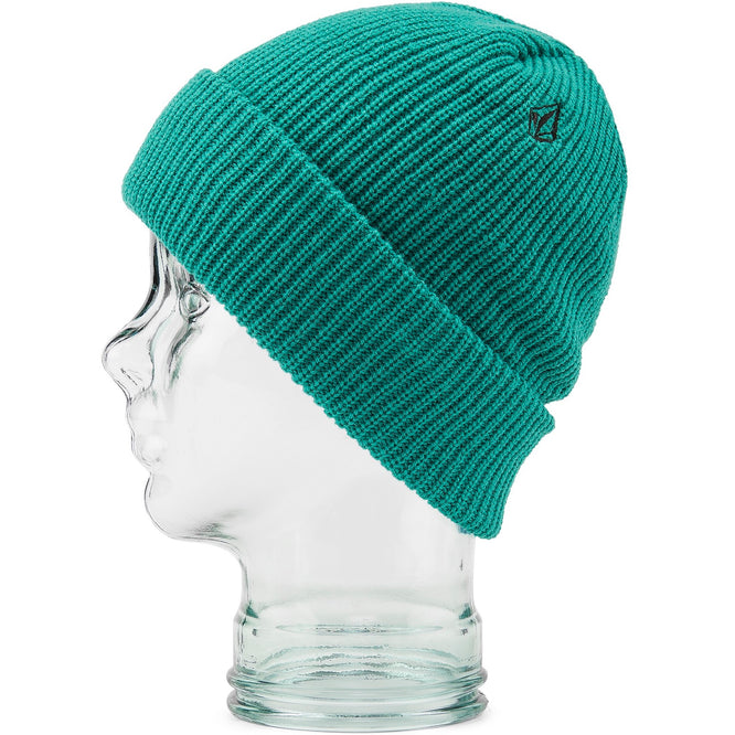 Kids Lined Beanie Vibrant Green