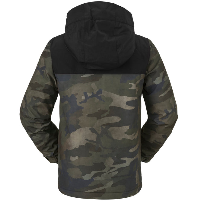 Kids Stone 91 Insulated Snowboard Jacket Cloudwash Camo