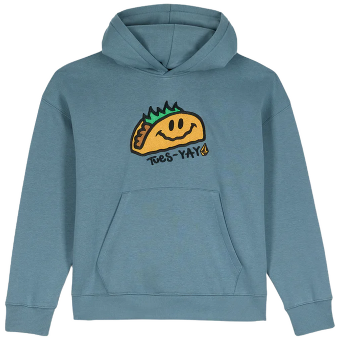 Kids Voltaco Hoodie Blue Wash