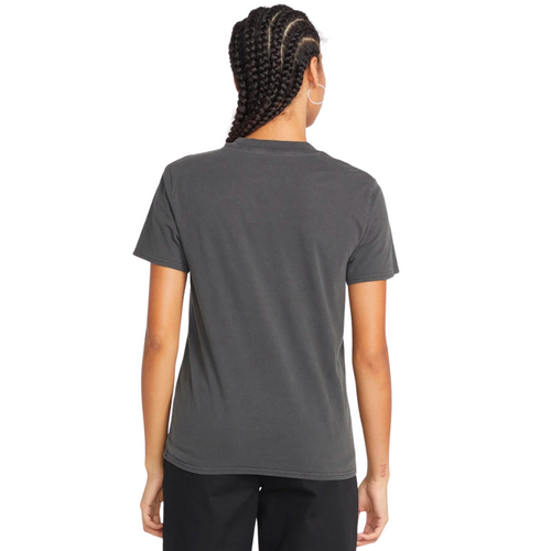 Womens Volcom Lock It Up T-shirt Black
