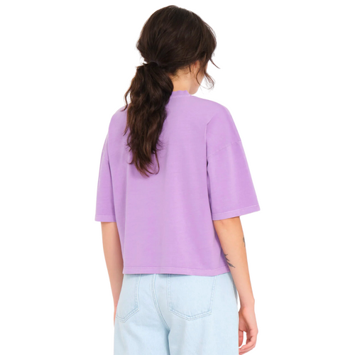 Womens Play The T-shirt Paisley Purple