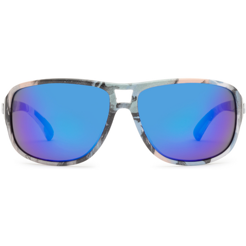 Lunettes de soleil Stoke Crânes/Miroir bleu