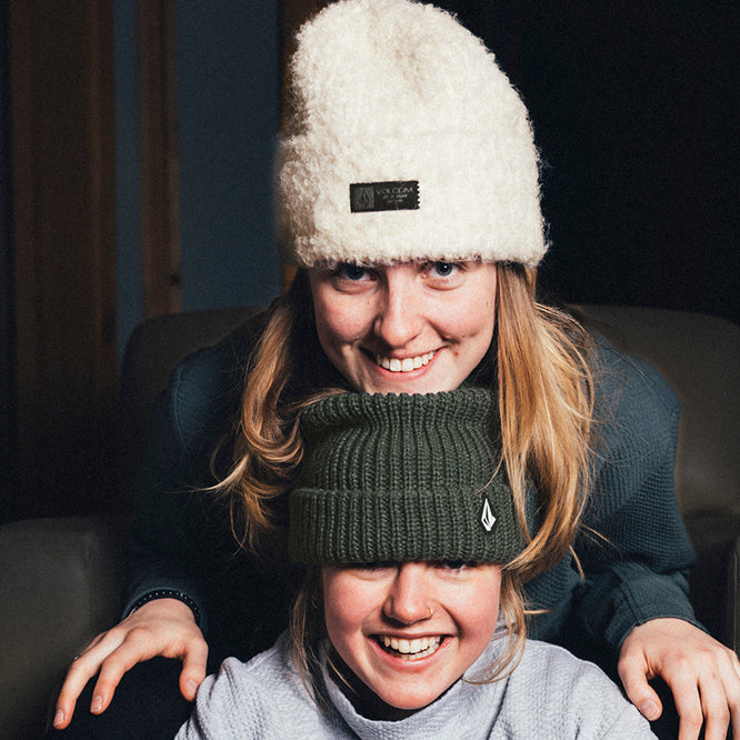 Womens Stone Teddy Beanie Moonbeam