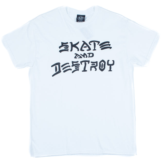Skate and Destroy T-shirt White