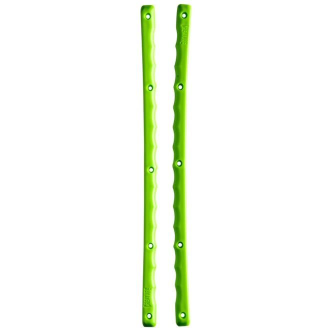 Serrated Rails Green