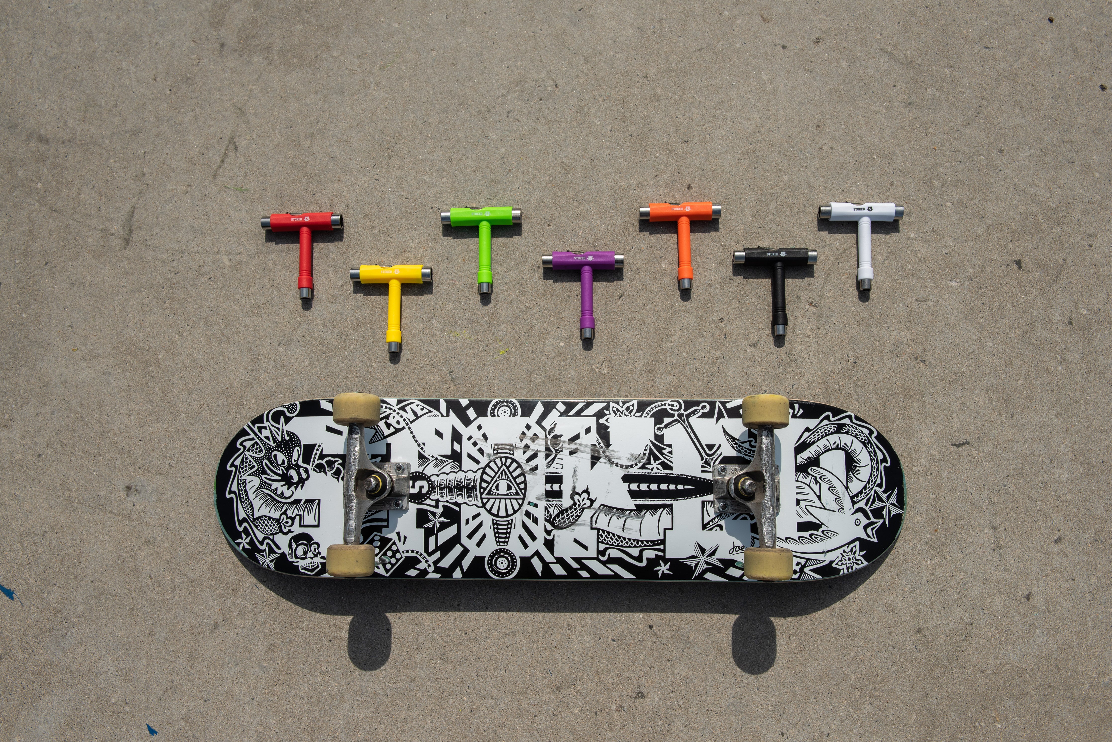Stoked Classic Skate Tool Orange