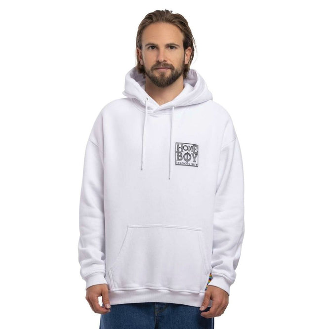 Old School Hoodie White