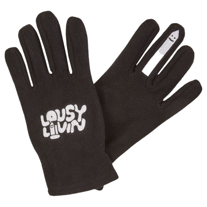 Logo Gloves Black