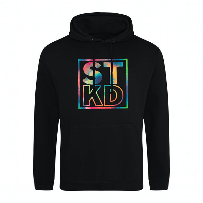 STKD Tie Dye Box Black