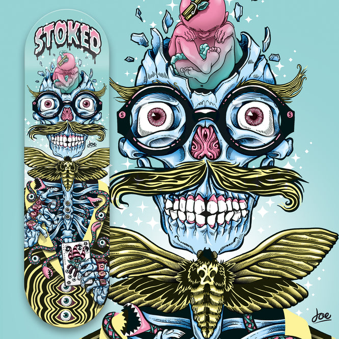 Stoked Skateboard Deck
