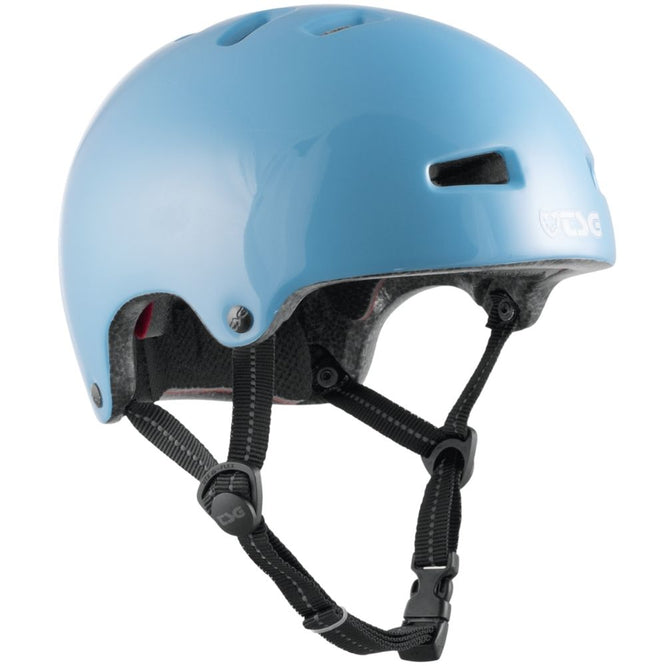 Kids Nipper Mini Solid Gloss Baby Blue Helm