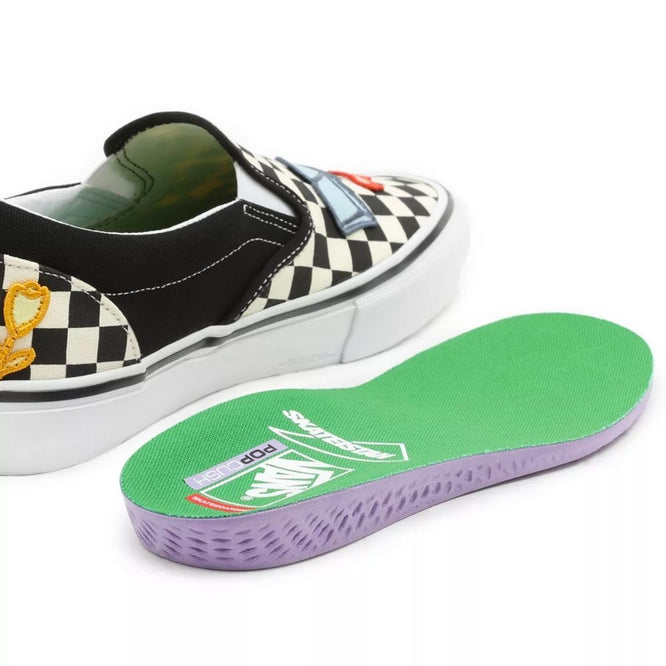 Skate Slip-On Skateistan Checkerboard