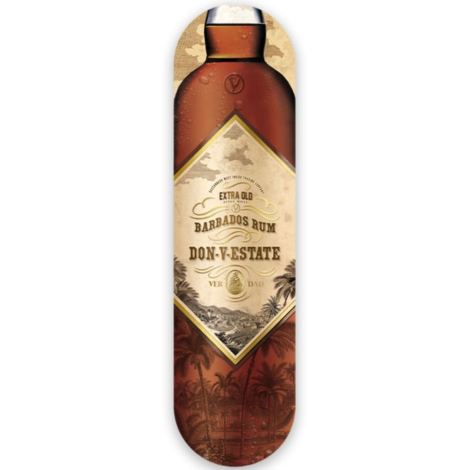 Don V Estate Brown 8.125" Skateboard Deck