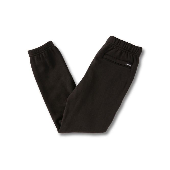 Kids Iconic Stone Fleece Pants Black