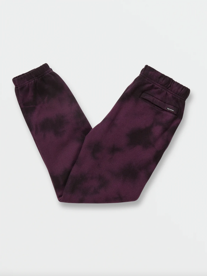 Kids Iconic Stone Plus Fleece Pant Mulberry