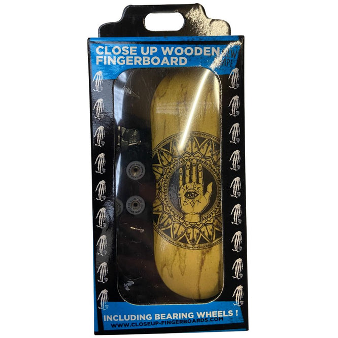 Boîte à glissière jaune 33mm fingerboard