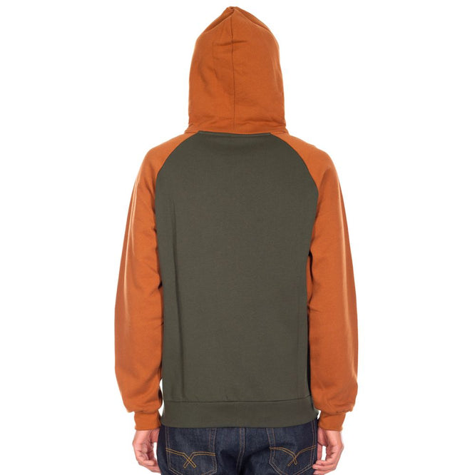 College 2 Zip Hoodie Night Olive