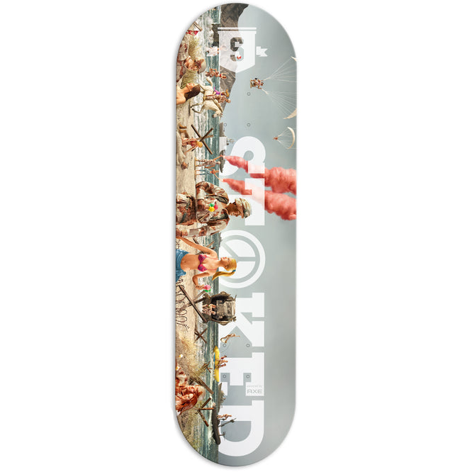 Stoked Peace Landing of Love Skateboard Deck