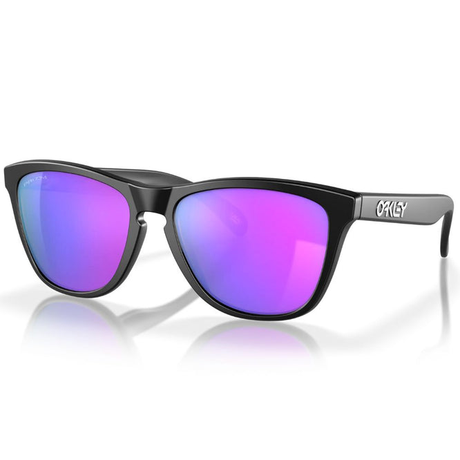 Frogskins Matte Black + Prizm Violet