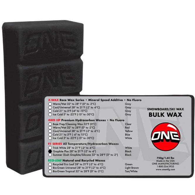 F1 Graphite Plus Bulk Snowboard Wax