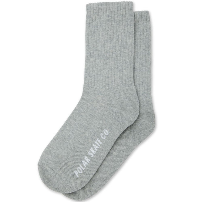Chaussettes de base gris chiné