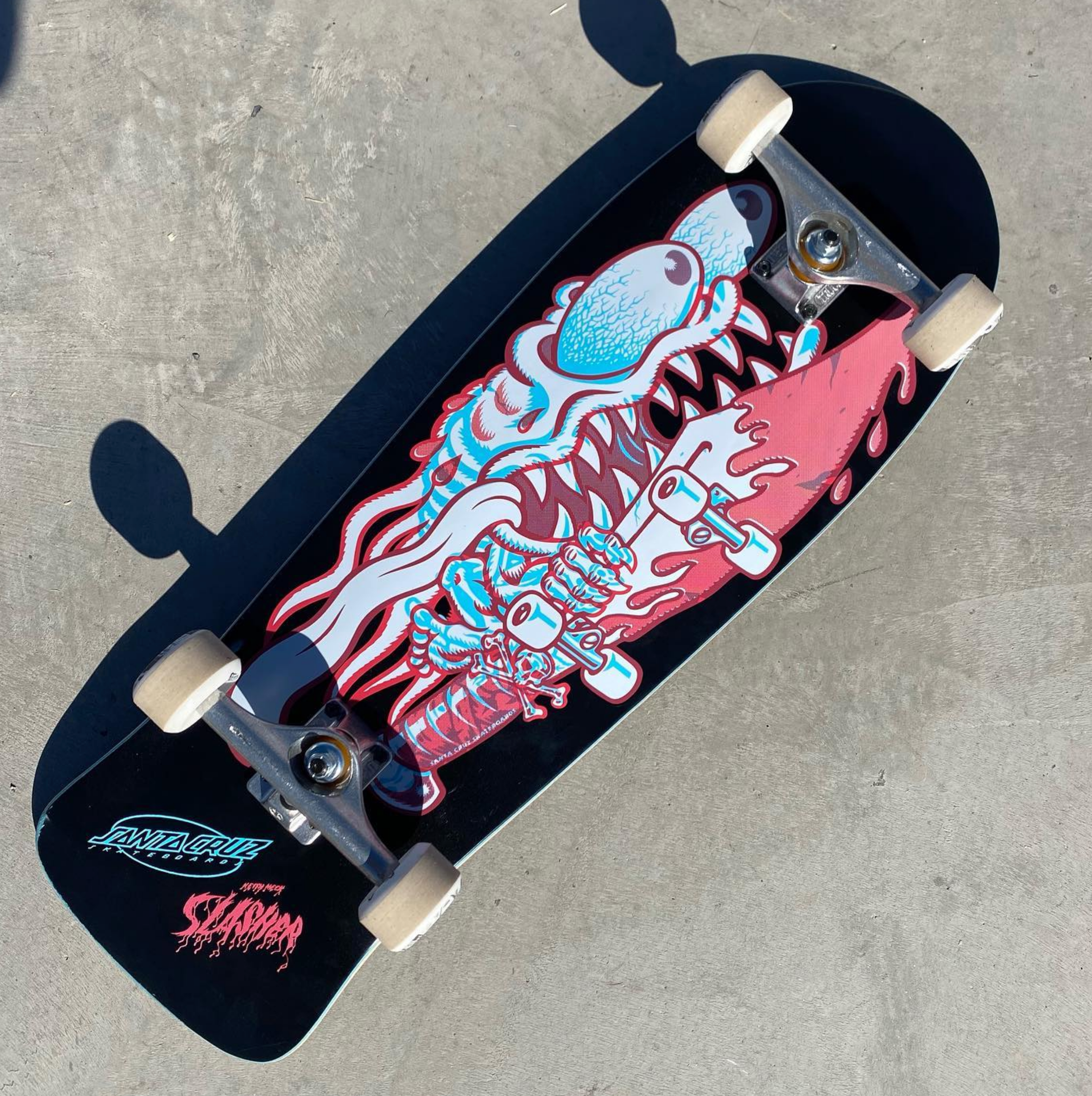 Meek Slasher Decoder Black 10.1" Skateboard Deck