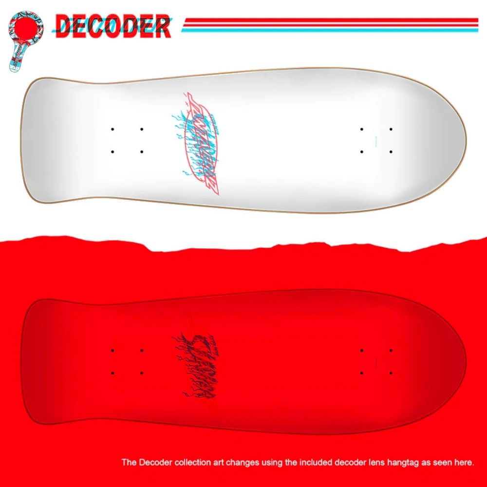 Meek Slasher Decoder Black 10.1" Skateboard Deck
