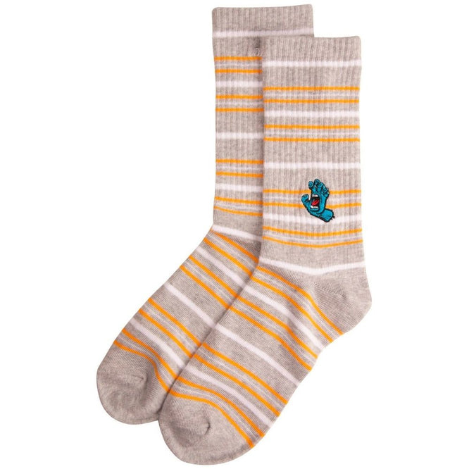 Chaussettes à rayures Screaming Mini Hand Heather
