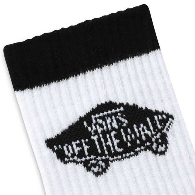 Art Half Crew Socks White/Black