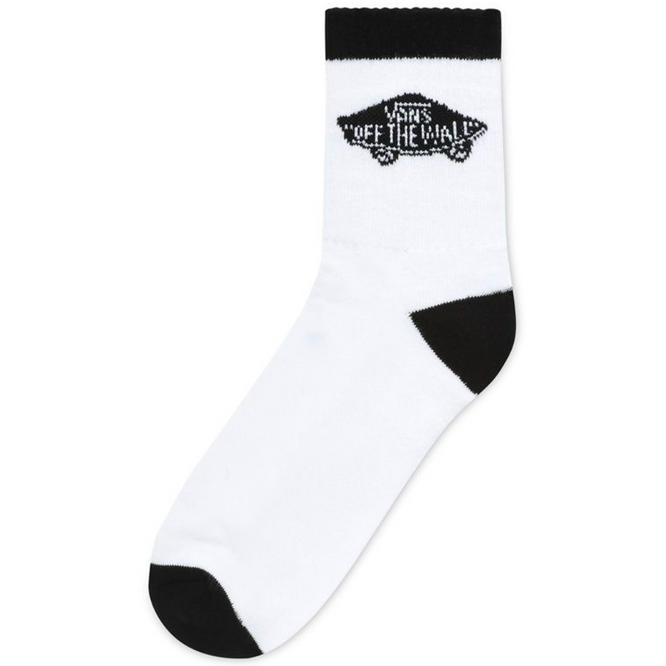 Chaussettes Art Half Crew Blanc/Noir