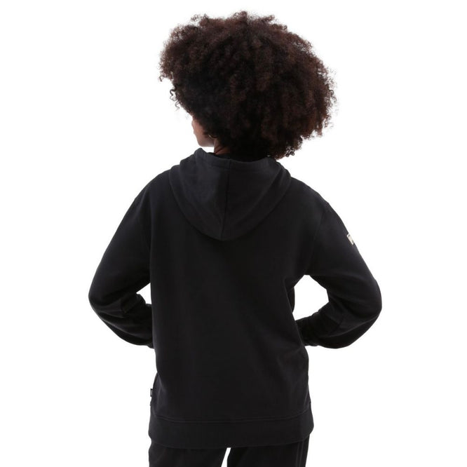 Womens Dotty Fill Hoodie Animal Black