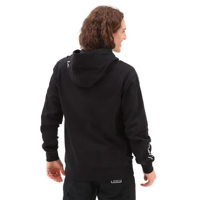 Elijah Berle Fleece Hoodie Black