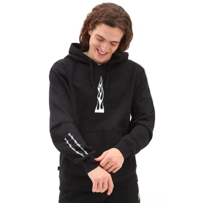 Elijah Berle Fleece Hoodie Black