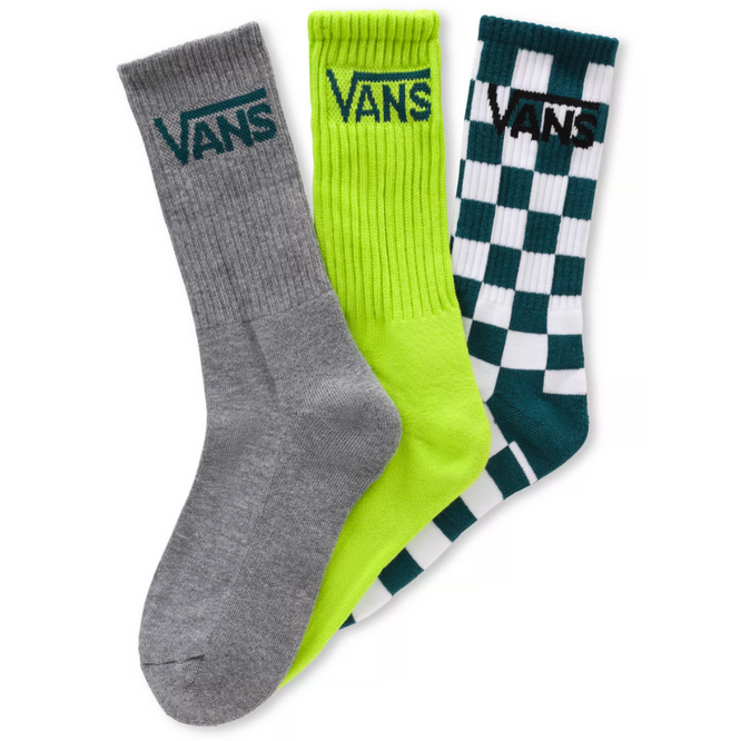 Chaussettes Crew Kids Classic 3 Packs Lime Punch
