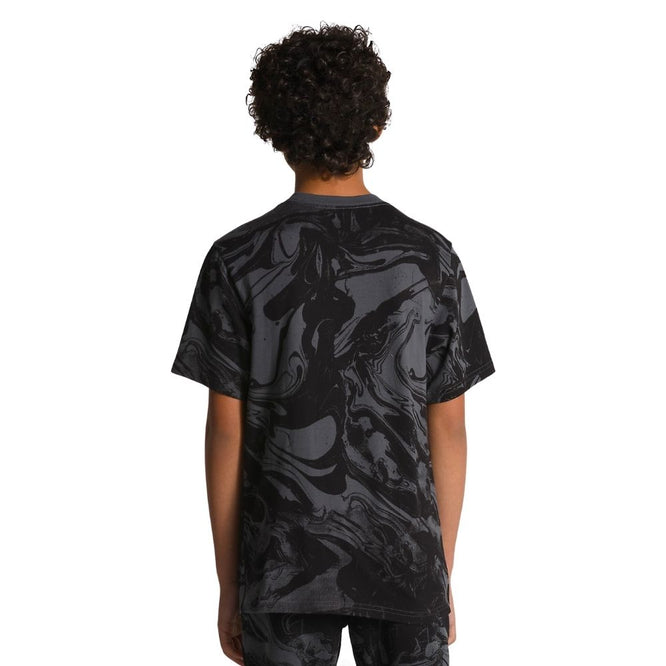 T-shirt Marble Kids Noir