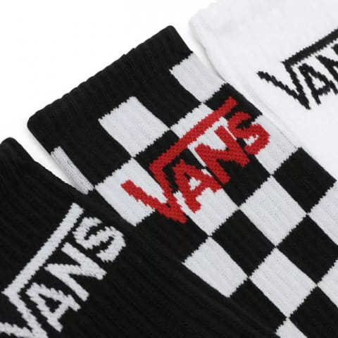 Classic Crew Socks 3-Pack Checkers