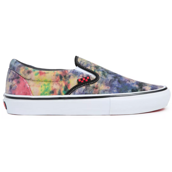 Skate Slip-On Tie-Dye Terry Black/Multi