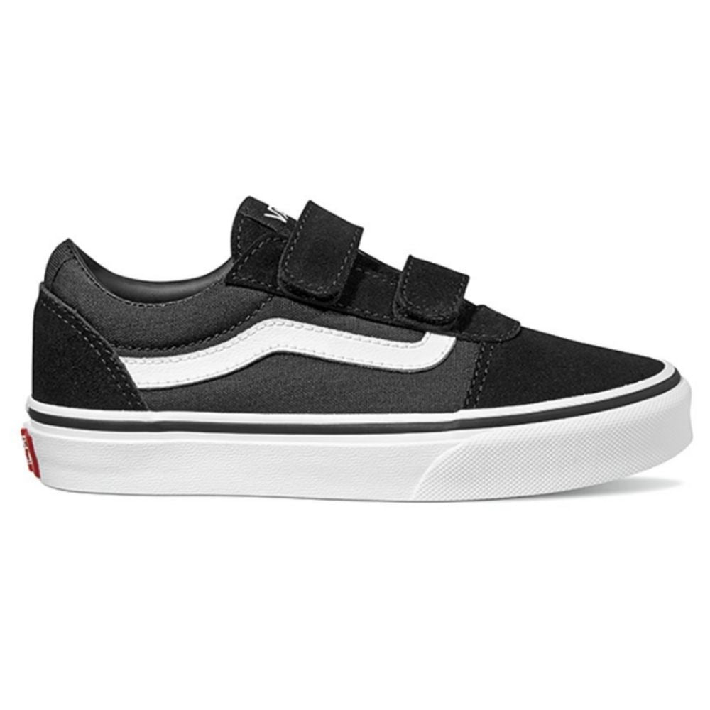 Vans Ward V (Suede/Canvas) Black/White – Stoked Boardshop