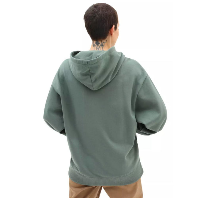 Womens Flying V Hoodie Duck Green