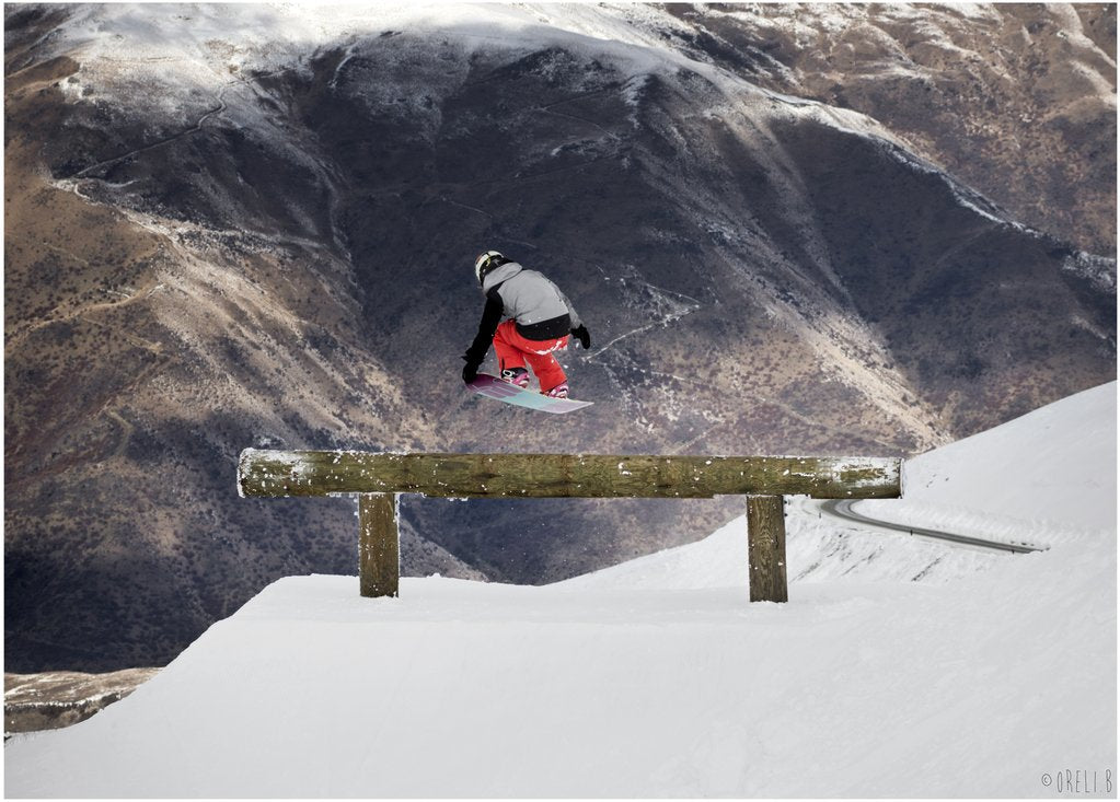 Stoked sponsored snowboarder Karlien Abbeel Live from New Zealand