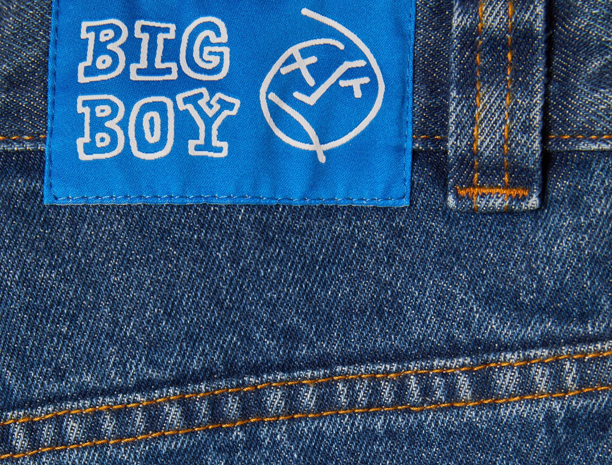 POLAR BIG BOY MID BLUE– Bluetile Skateboards