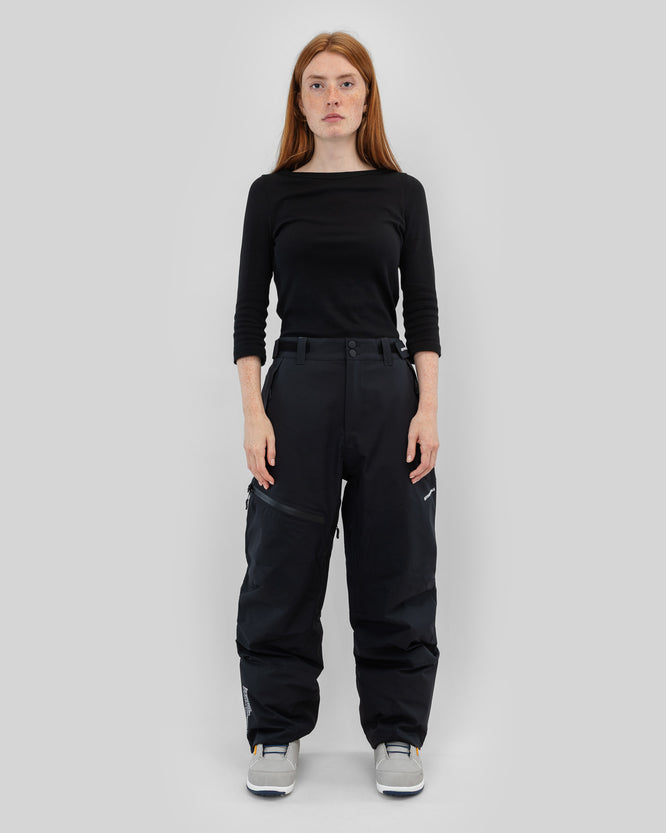 Zip Snowboard Pants 2L Black