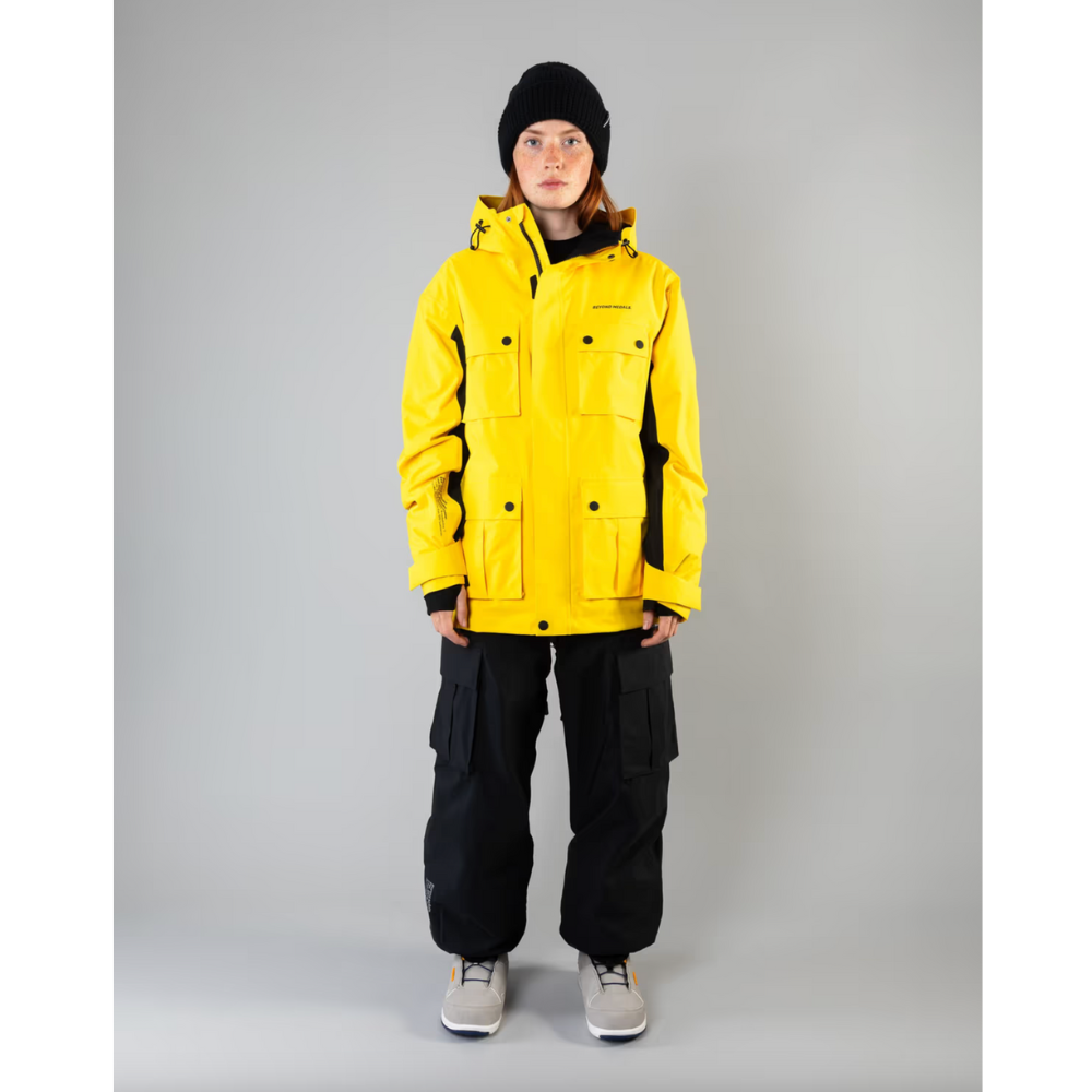 Beyond Medals Cargo Jacket 2L Yellow – Stoked Boardshop